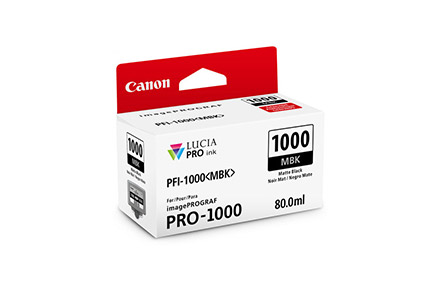 Cartucho de Tinta Canon Preto Matte PFI-1000