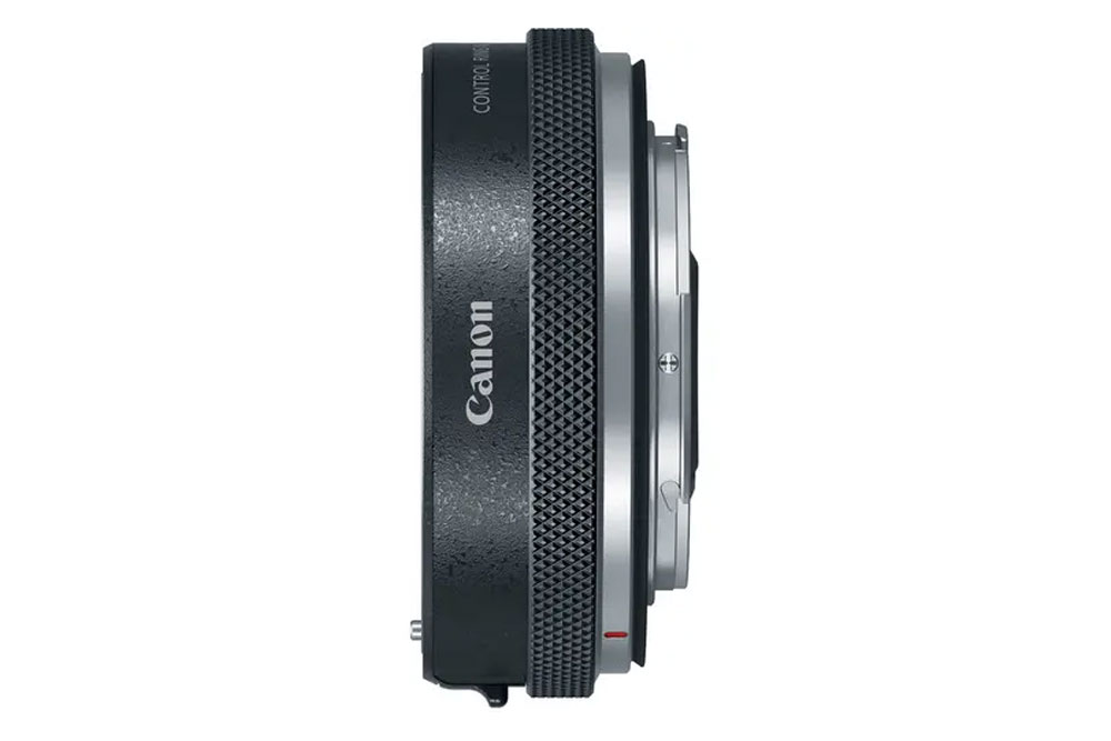 Adaptador RF para lentes EF e EF-S padrão com anel de controle view 3 