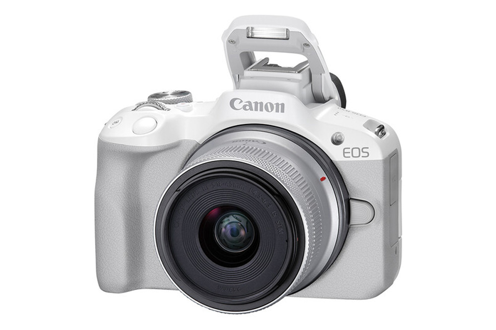 Câmera EOS R50 Branca com Lente RF-S 18-45mm view 9 