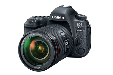 Câmera EOS 6D Mark II com lente 24-105mm f/4L II USM
