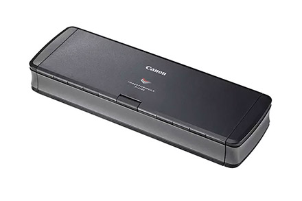 Scanner portátil produtivo e robusto para o escritório, para casa ou em viagem.