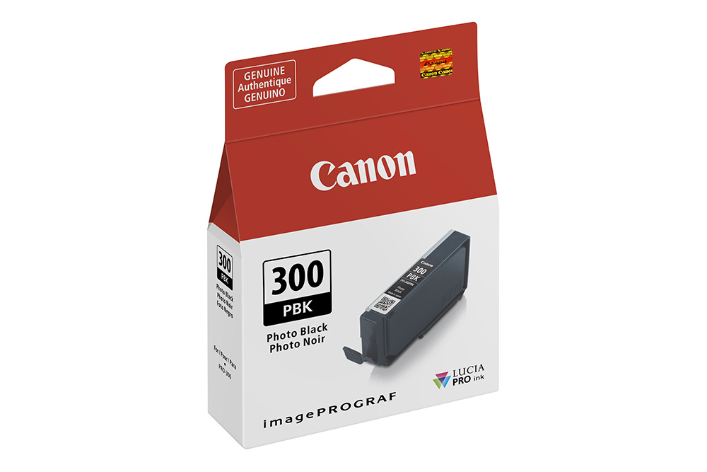 Cartucho de Tinta Canon PFI-300 PBK - Preto Fotográfico view 2 