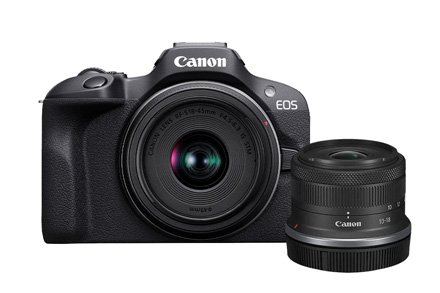 Combo EOS R100 com Lente RF-S 18-45mm + Lente RF-S 10-18mm f/4.5-6.3 IS STM