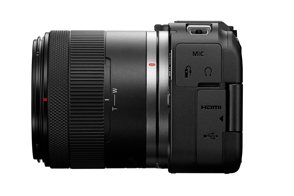 Câmera EOS R50V KIT c/ RF-S 14-30mm f/4-6.3 IS STM PZ view 4 