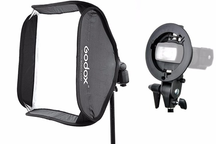 Sistema softbox para speedlite Godox - SFUV6060