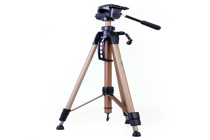 Tripé amador para câmeras de até 4kg Weifeng WT-3770 | Loja Canon