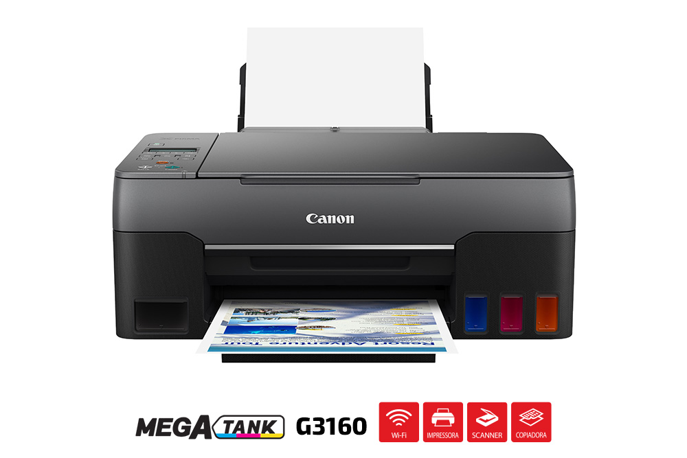 Impressora Multifuncional MegaTank G3160 view 2 