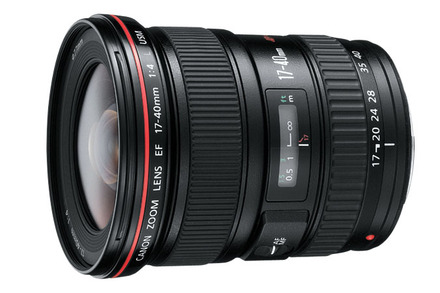 Lente EF 17-40mm f/4L USM view 1 