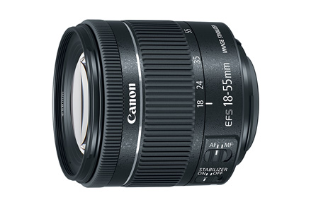 Lente EF-S 18-55mm f/4-5.6 IS STM