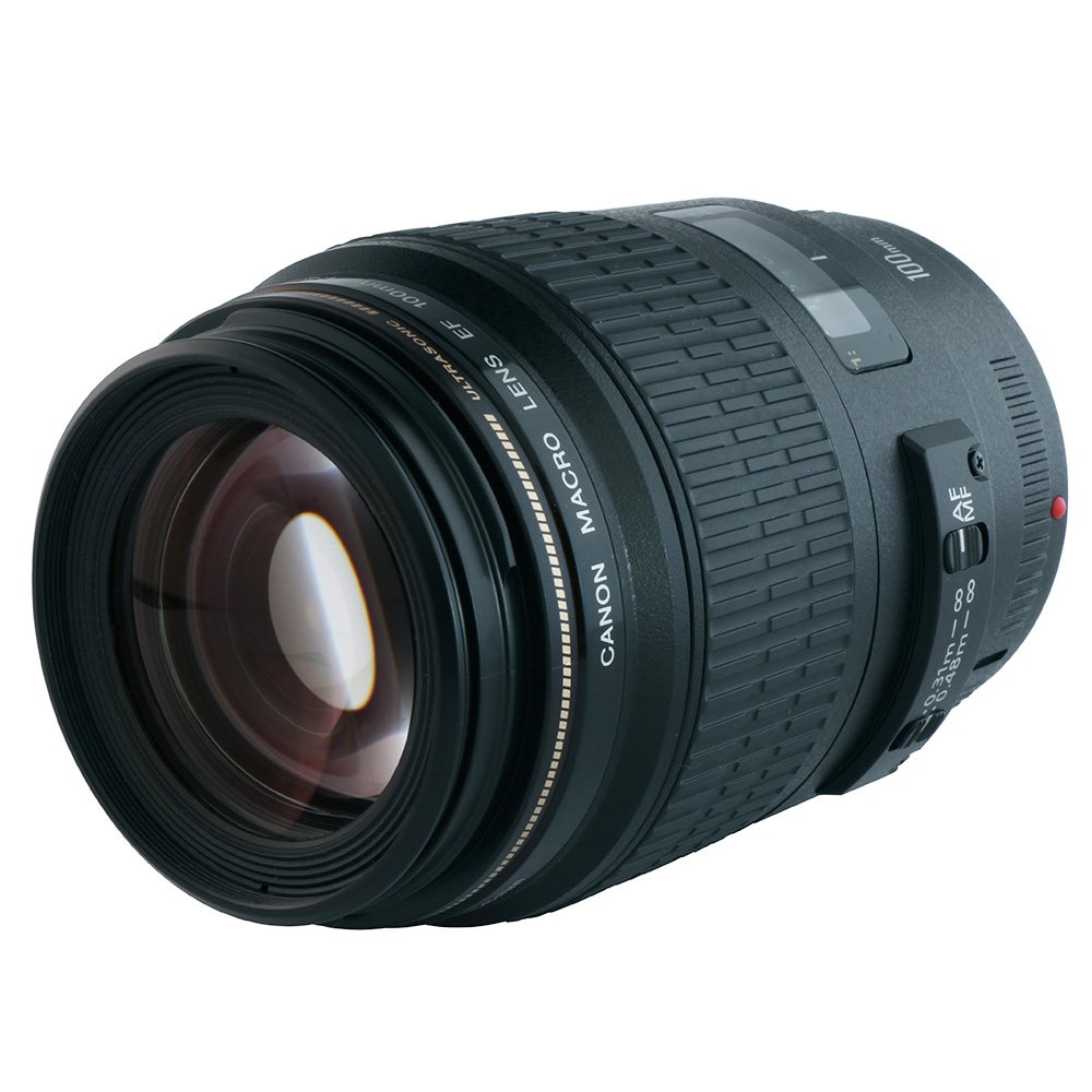 Lente EF 100mm f/2.8 Macro USM view 2 