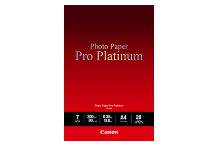 Papel Canon Pro Platinum PT-101 A4 (20)