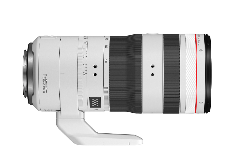 Lente RF 70-200mm f/2.8 L IS USM Z Branca view 3 