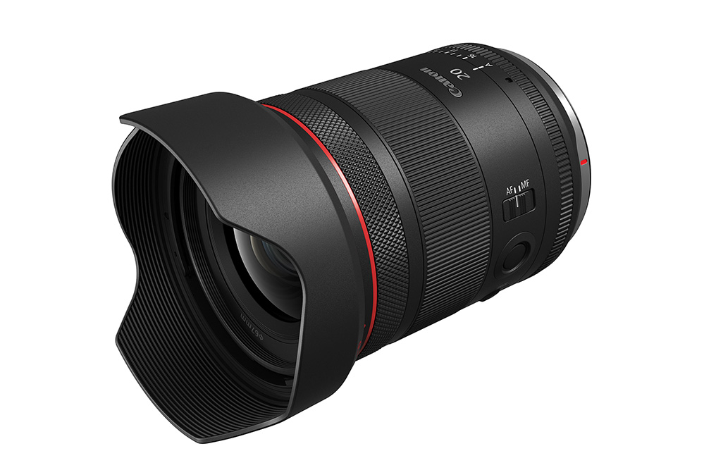Lente RF 20mm f/1.4 L VCM view 2 