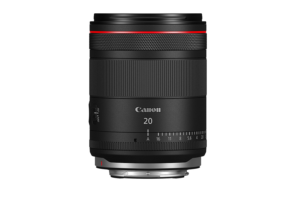 Lente RF 20mm f/1.4 L VCM view 3 