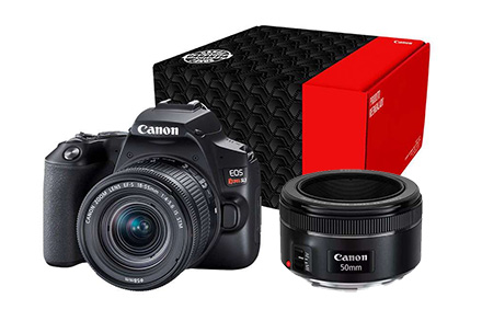 Combo Câmera EOS SL3 com Lente EF 50mm