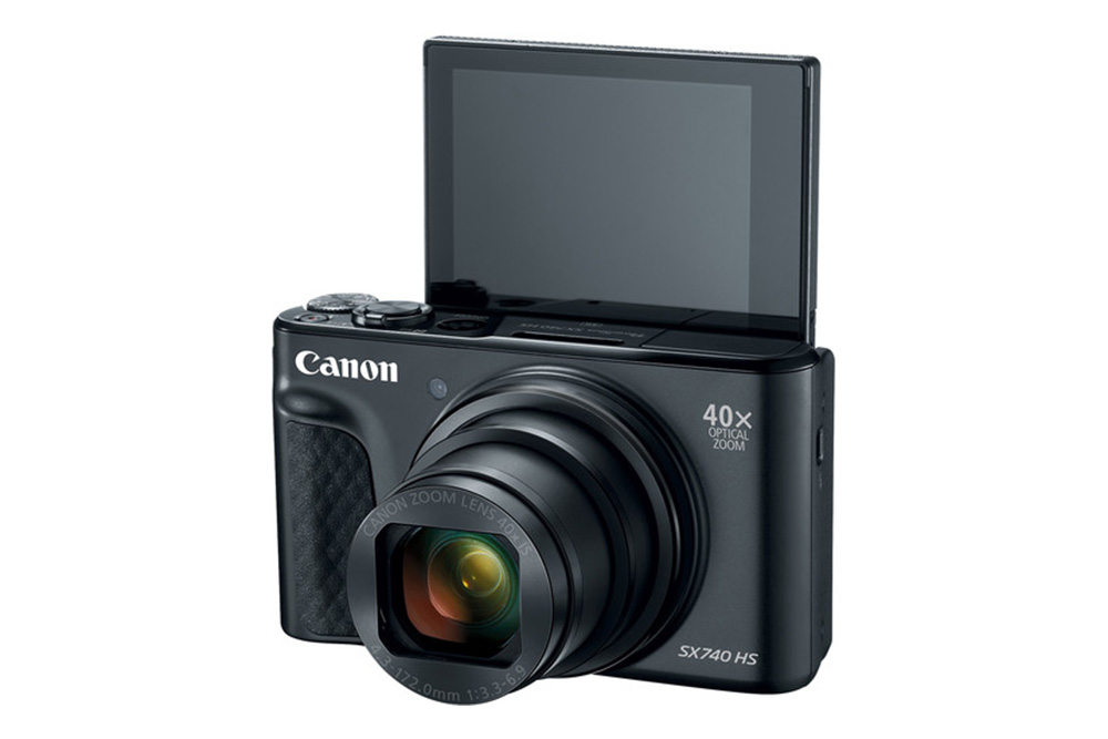 Câmera PowerShot SX740 HS - Preta view 3 