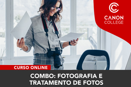 Combo Fotografia e Tratamento de Fotos - Canon College