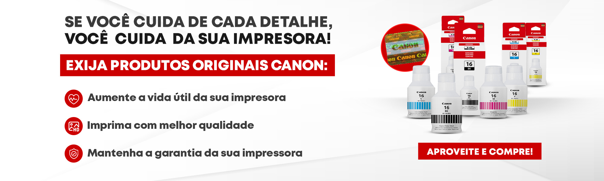 Suprimentos Originais Canon Suprimentos Originais Canon