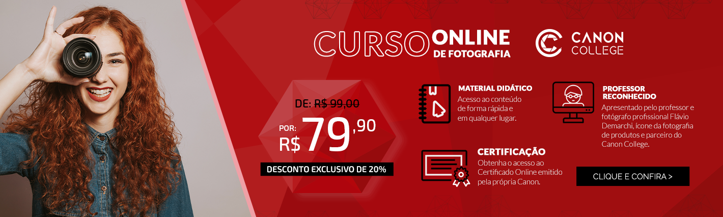 Canon College Curso Online de Fotografia