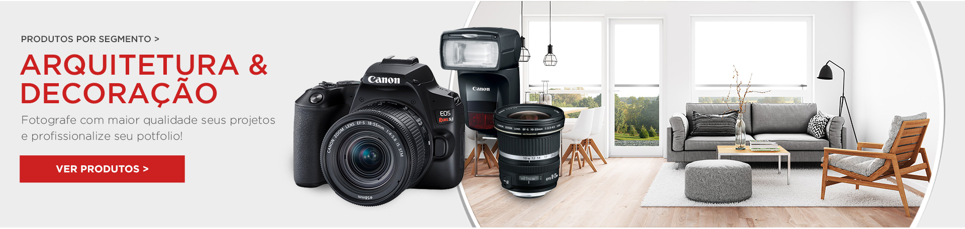 Fotografe com maior qualidade seus projetos e profissionalize seu potfolio!