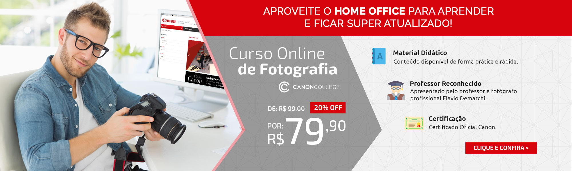 Canon College Curso Online de Fotografia