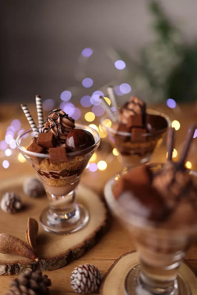 Sobremesas de chocolate