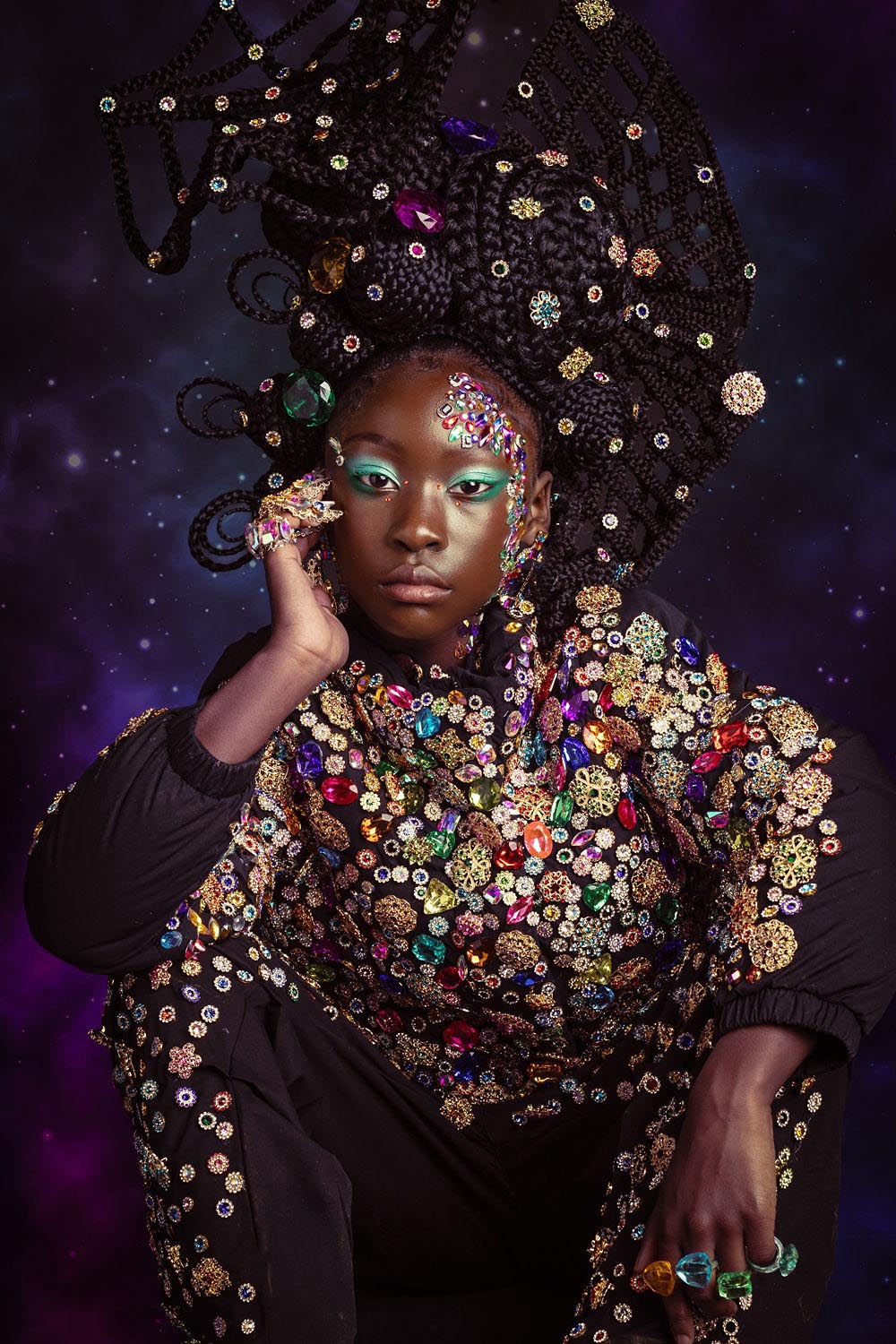 Modelo posando para uma foto