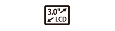 LCD de 7.5 cm